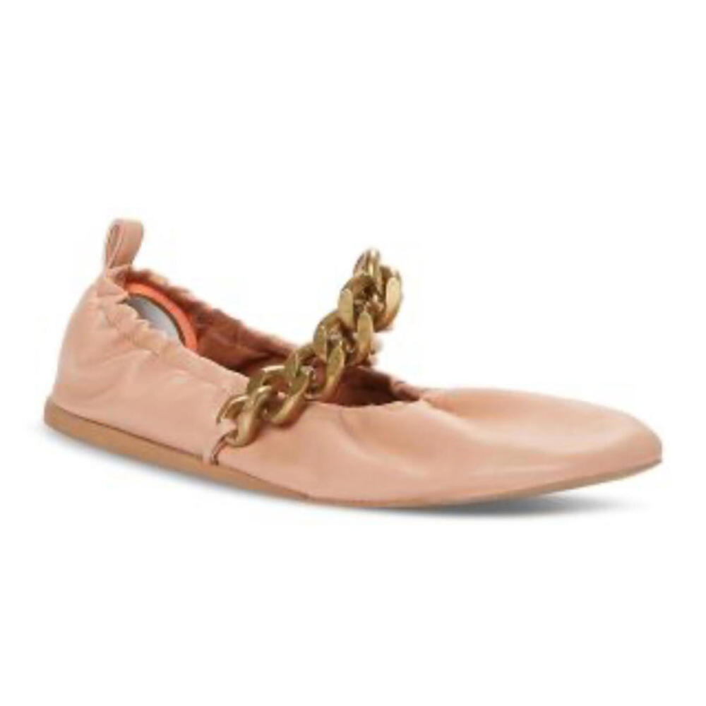 Stella McCartney Falabella Chain Ballerina Flats in Powder Size 39